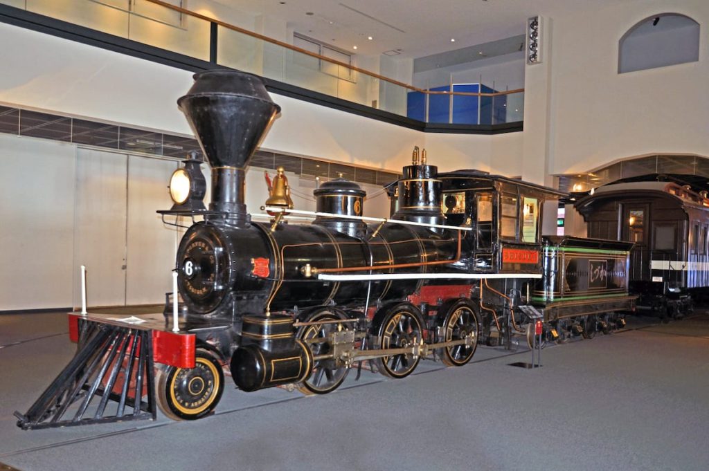 小樽市総合博物館 本館(蒸気機関車)