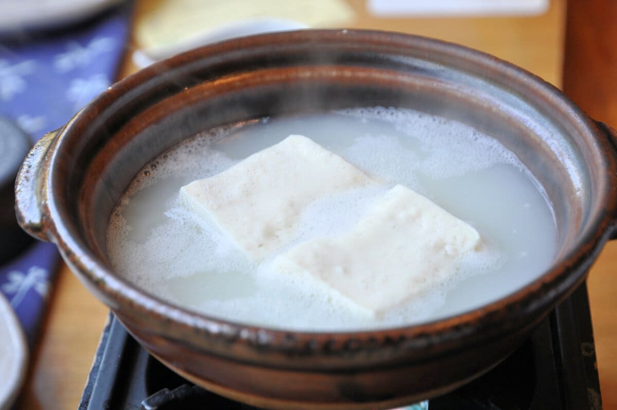 温泉豆腐のイメージ