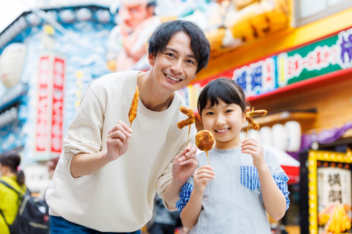 難波食べ歩き5選【価格・営業時間つき】戎橋筋のたこ焼き・豚まん・チーズケーキ