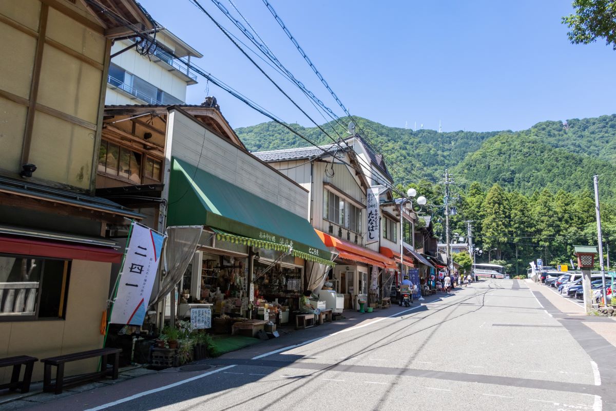 弥彦神社 食べ歩きモデルコース｜イカメンチ150円と弥彦山を費用・所要つき行程表で