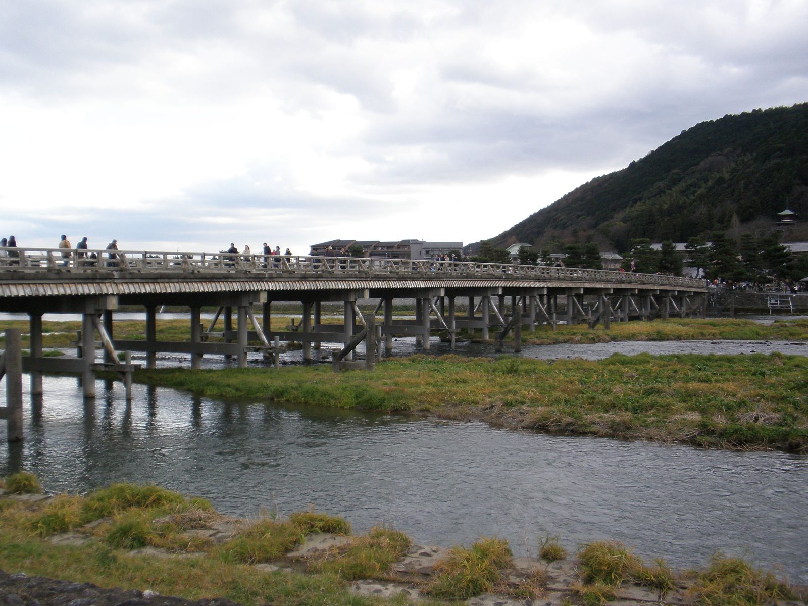 嵐山の渡月橋