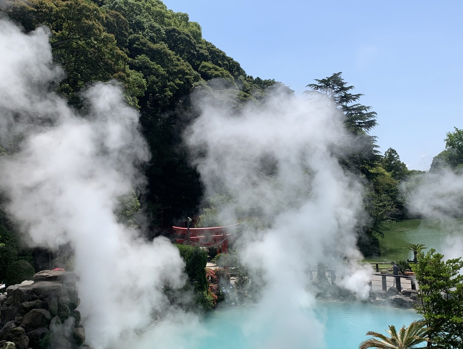 8月の別府地獄めぐりは何度?近隣の大分平年値で日最高32.2℃・竹瓦温泉の砂湯は1,500円・22:30まで営業