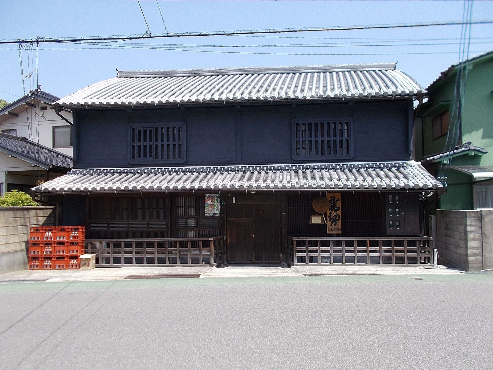 藤井酒造酒蔵交流館の建物外観