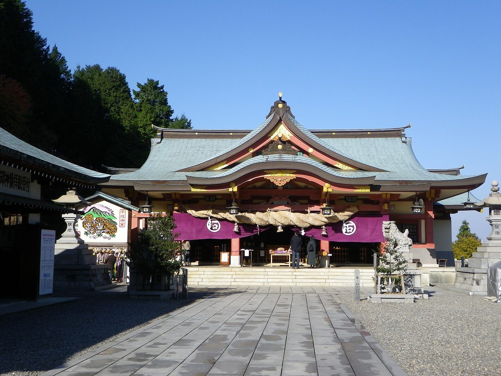 石鎚神社 口之宮本社の社殿