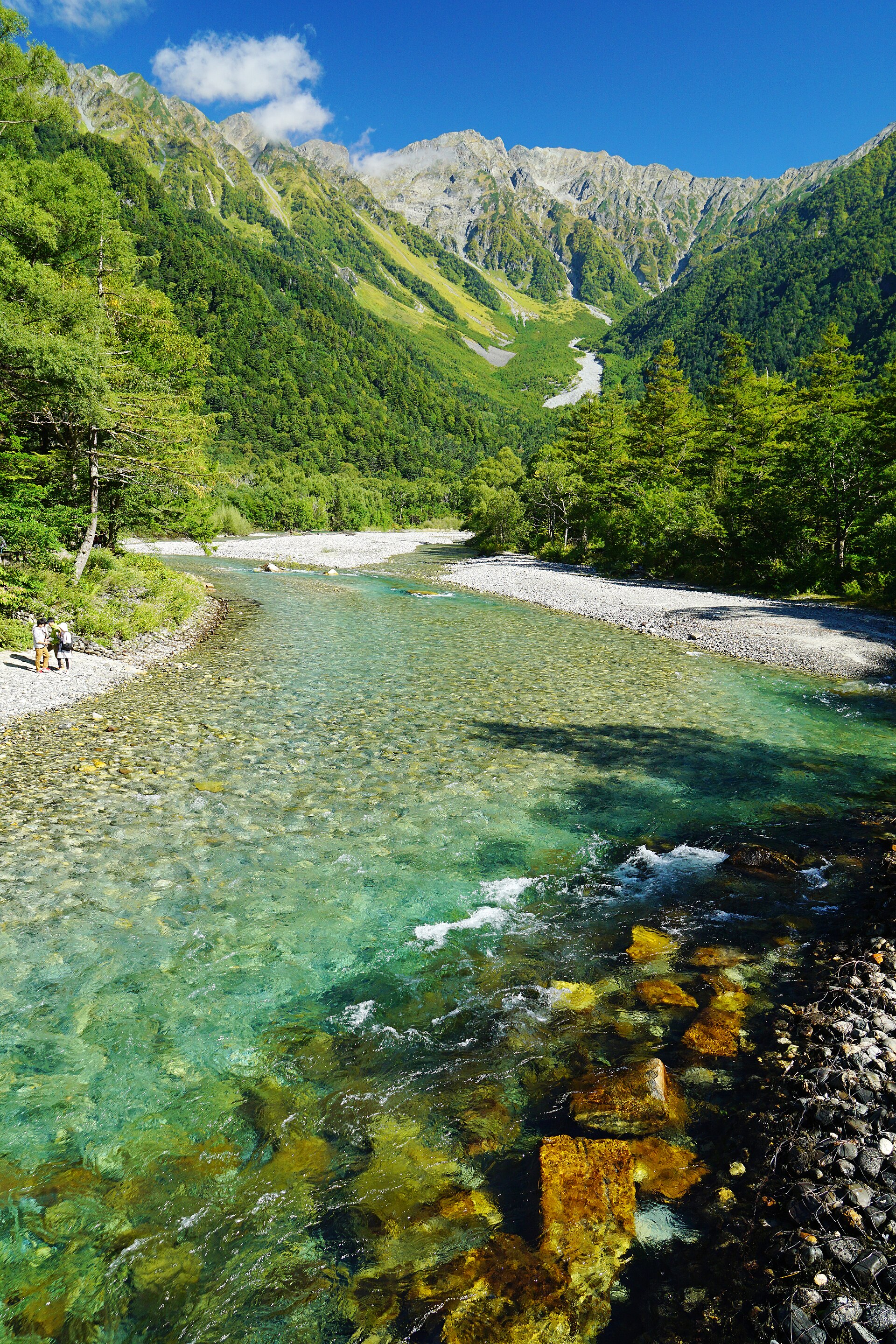 上高地観光モデルコース【5月・1日】開山直後の新緑と残雪の穂高・明神池500円・費用つき行程表