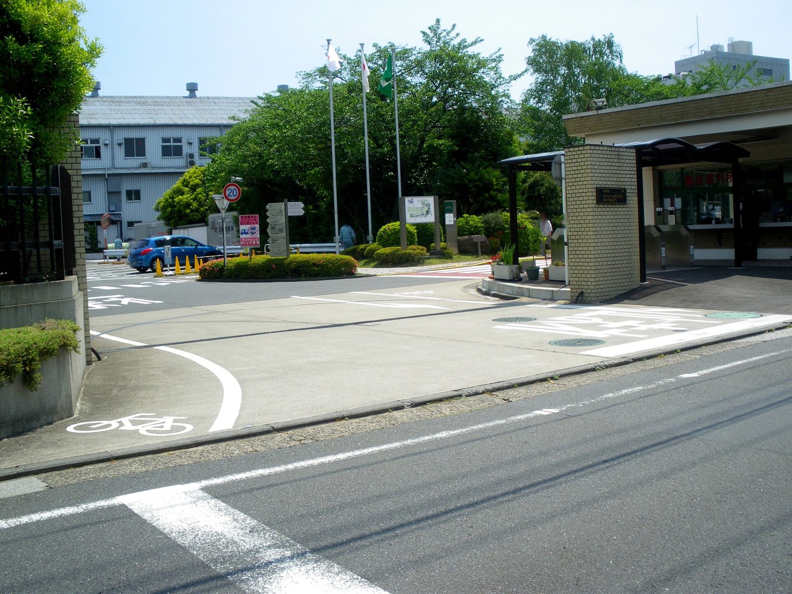 キリンビール横浜工場の入口
