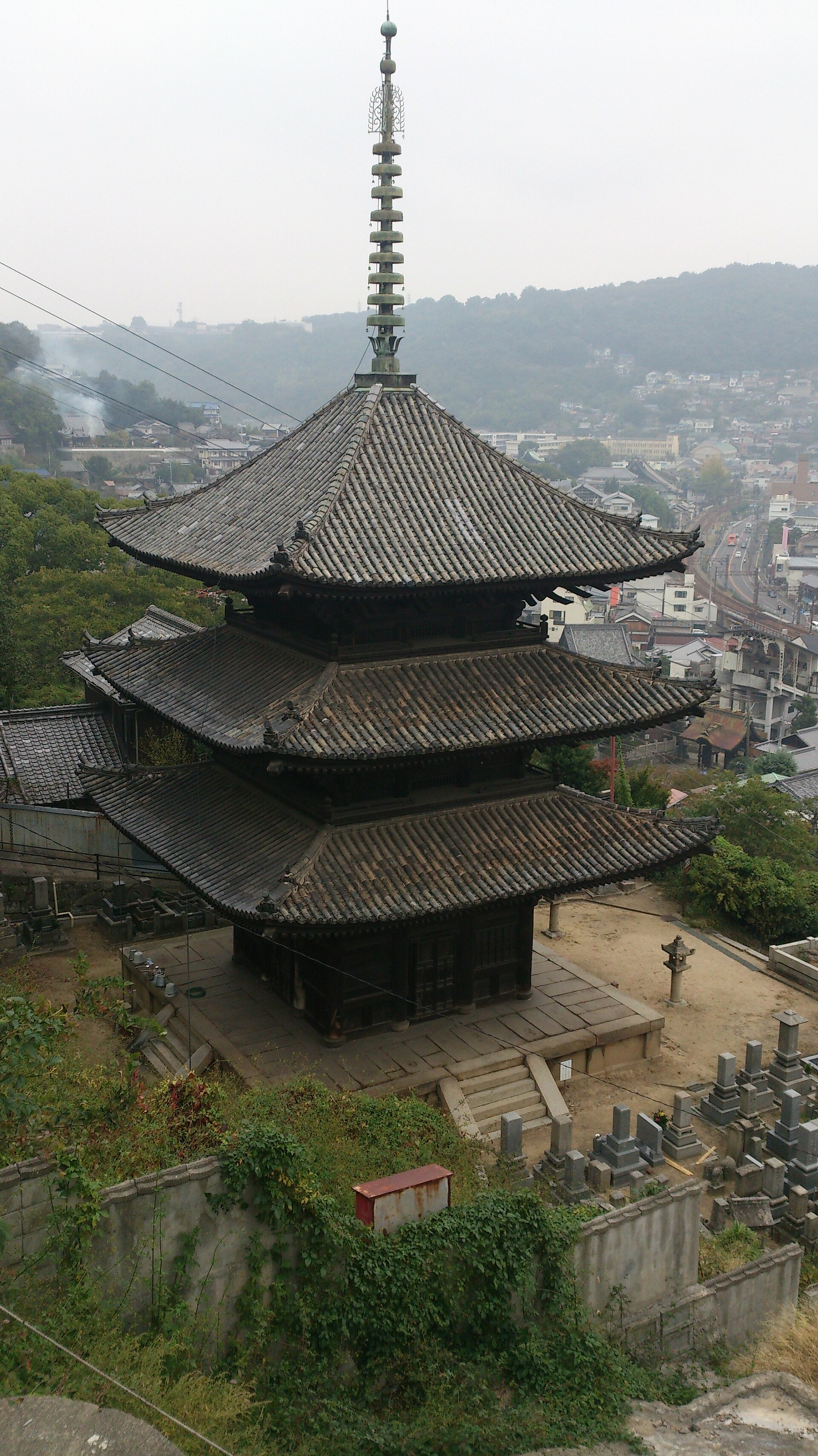 天寧寺の三重塔(海雲塔)