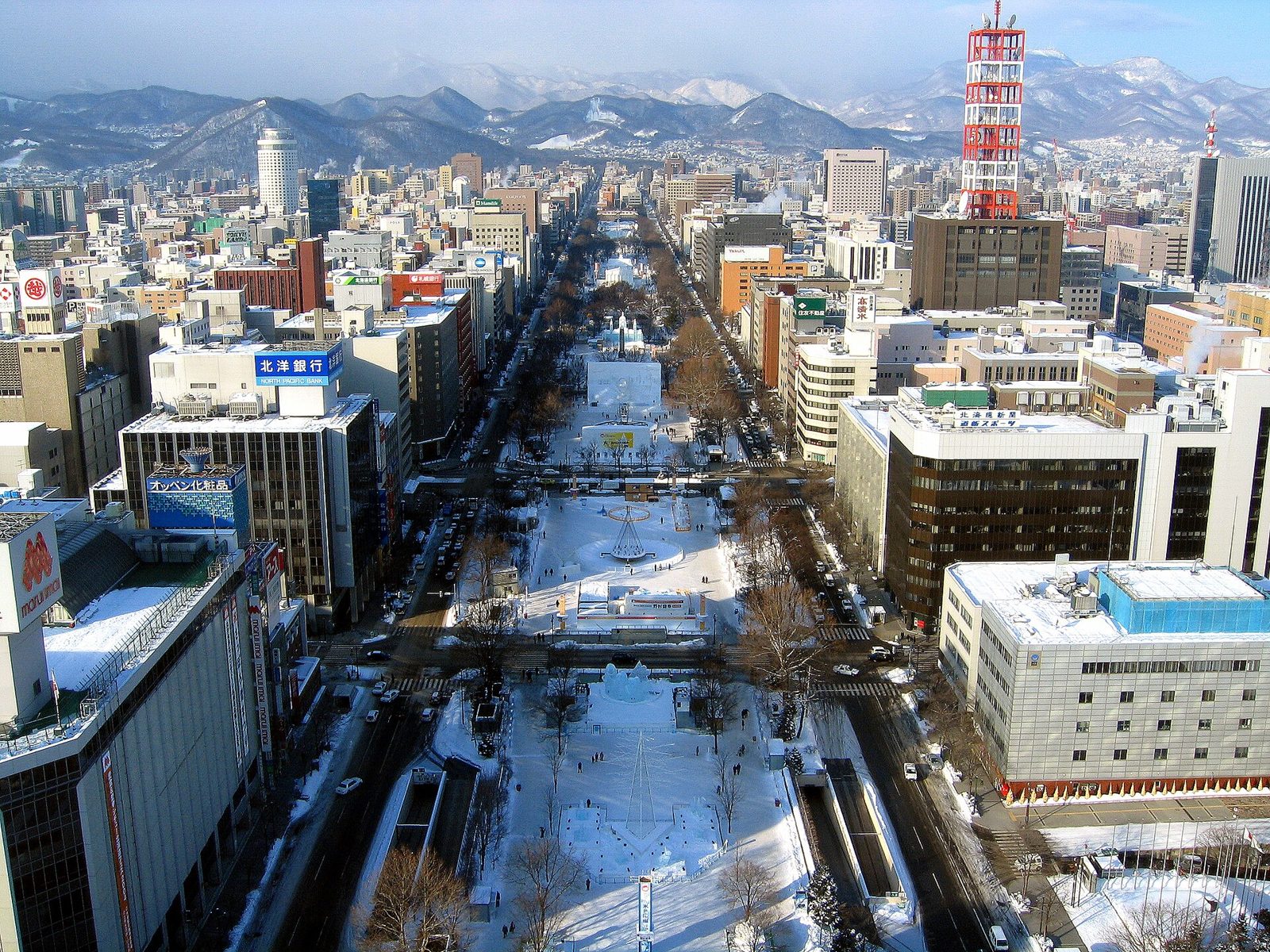 札幌観光モデルコース【3月・1日】赤れんが庁舎300円・雪まつり後の残雪期・平均最高4.5℃の費用つき行程表