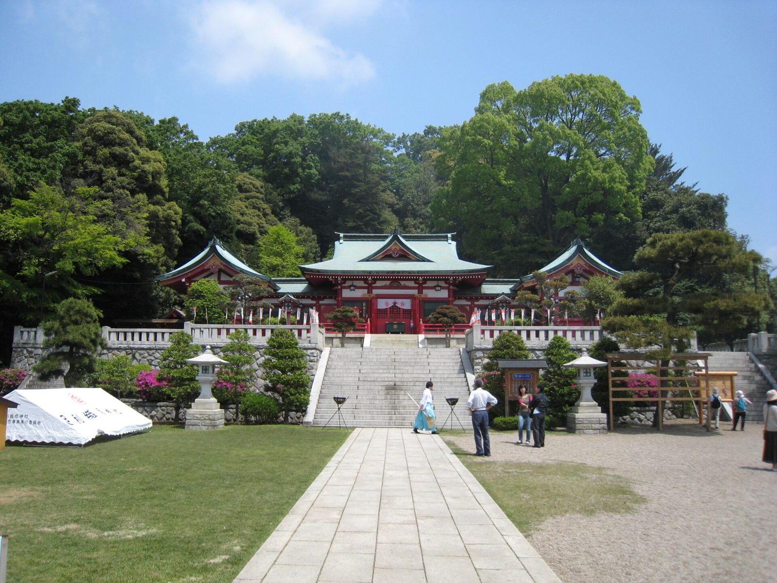 足利織姫神社の紅葉へ車なしで行く方法｜11月上旬〜中旬・229段の石段