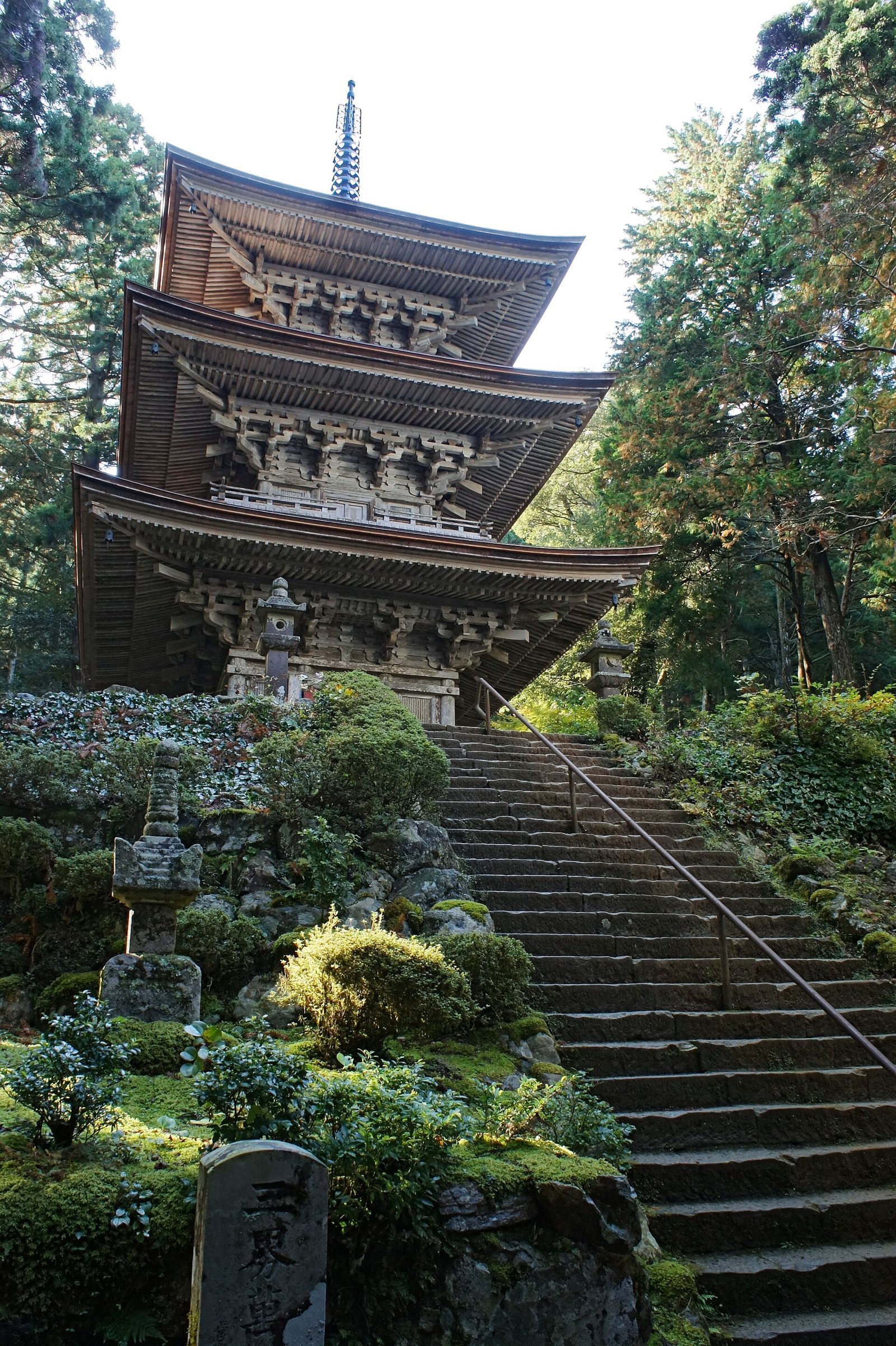 明通寺の紅葉へ車なしで行く方法｜あいあいバス池河内線と三重塔特別拝観